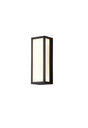 Ord Flush Frosted Wall Lamp, 10W LED, 3000K, IP65, Anthracite
