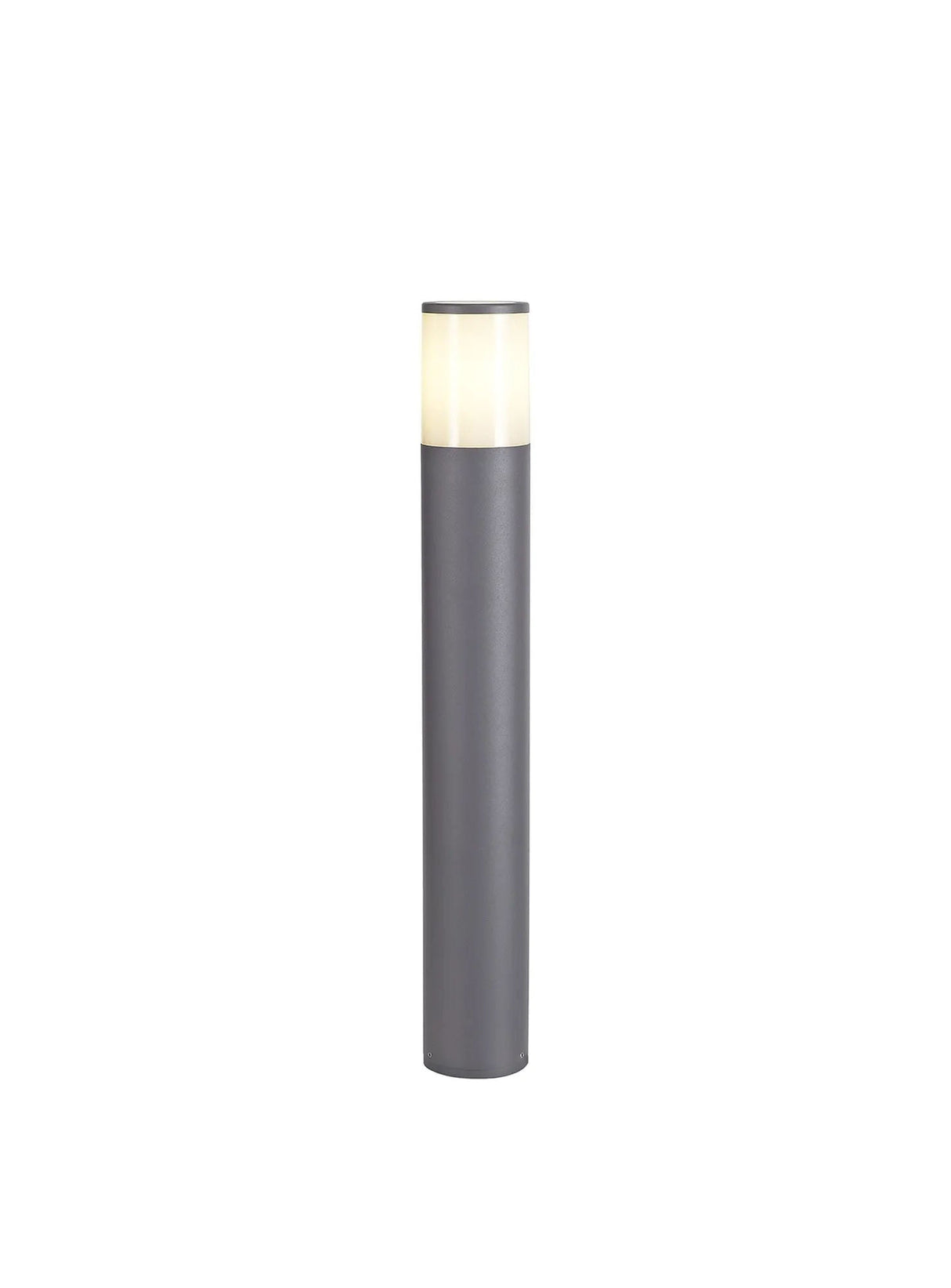 Pascoe 65cm Post Lamp 1 x E27, IP54, Anthracite/Opal