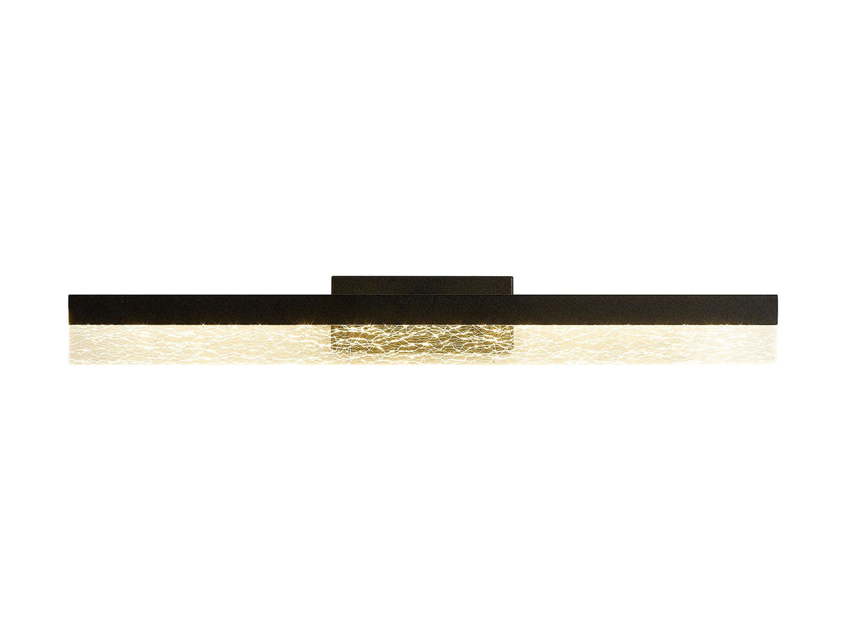 Pascoe Wall Lamp, 12W LED, 3000K, IP44, Sand Black