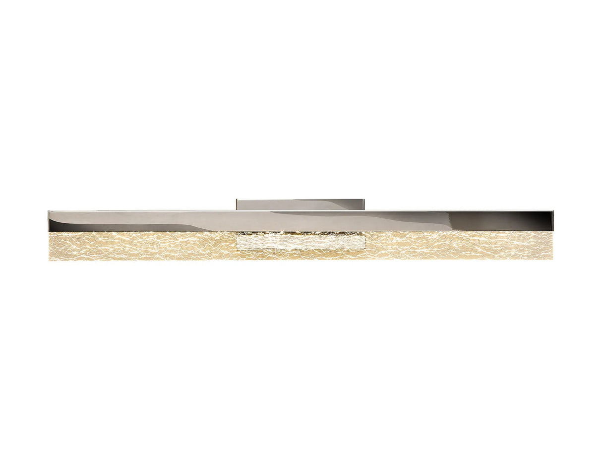 Pascoe Wall Lamp, 12W LED, 3000K, IP44, Polished Chrome