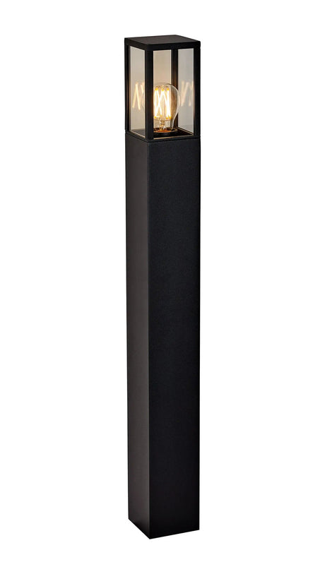 Pickering 80cm Bollard, 1 x E27, IP65, Graphite Black