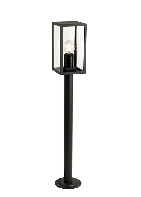 Pickering Tall Post, 1 x E27, IP54, Graphite Black