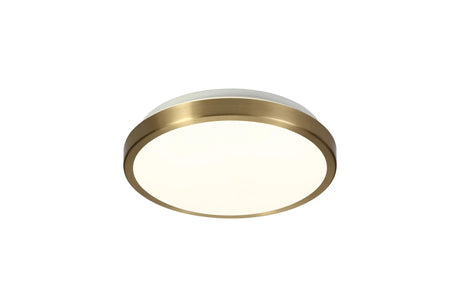 Pitt Ceiling, 12W LED, 4000K, 3-Step-Dimmable, IP44, Soft Bronze/White