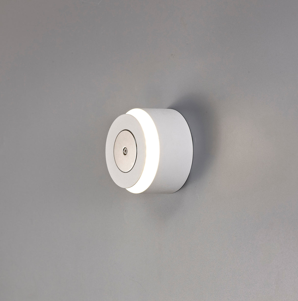 Proctor Magnetic Base Wall Lamp, 1 x 12W LED, 3000K, 498lm, Sand White, 3yrs Warranty