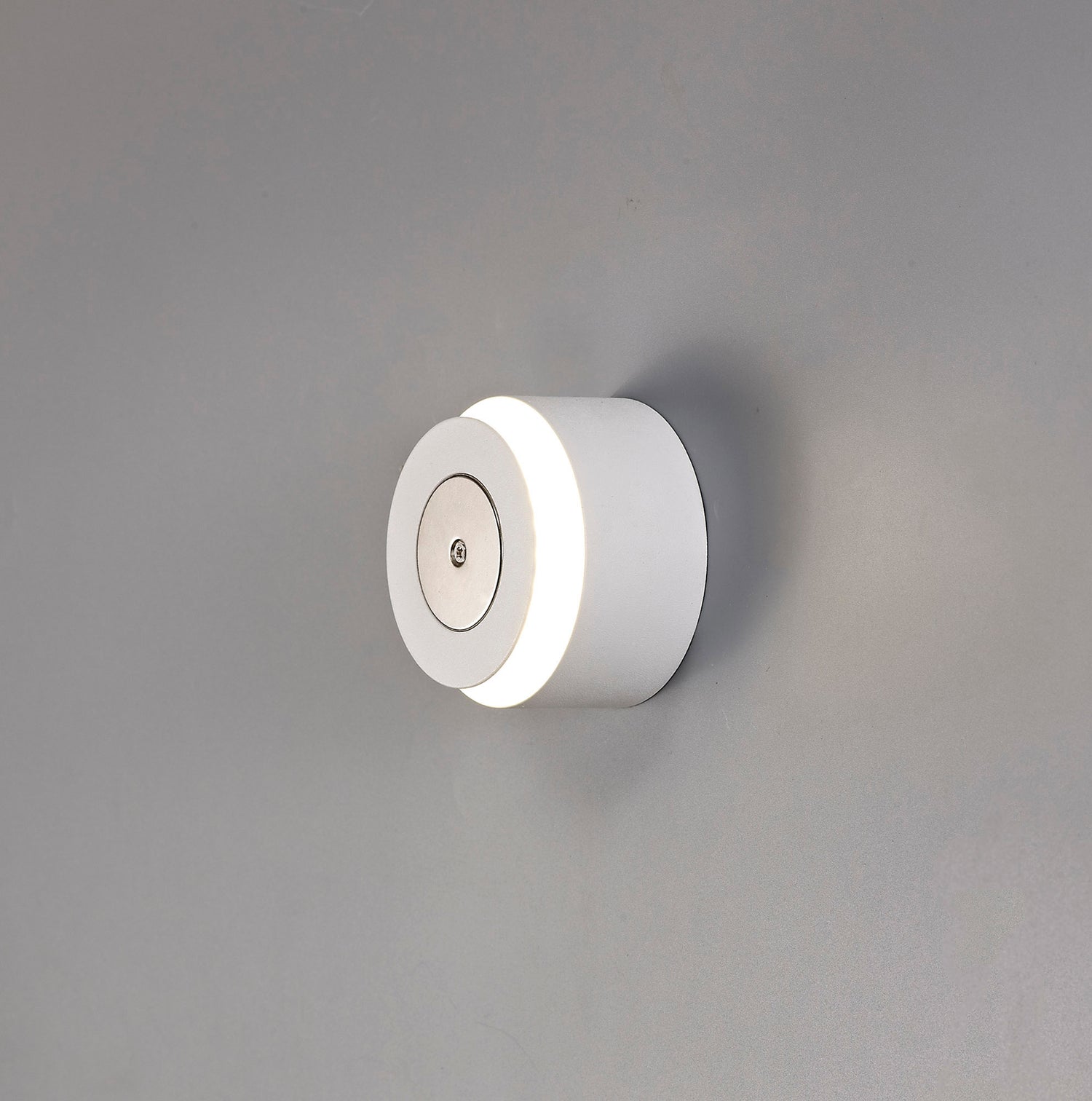 Proctor Magnetic Base Wall Lamp, 1 x 12W LED, 3000K, 498lm, Sand White, 3yrs Warranty