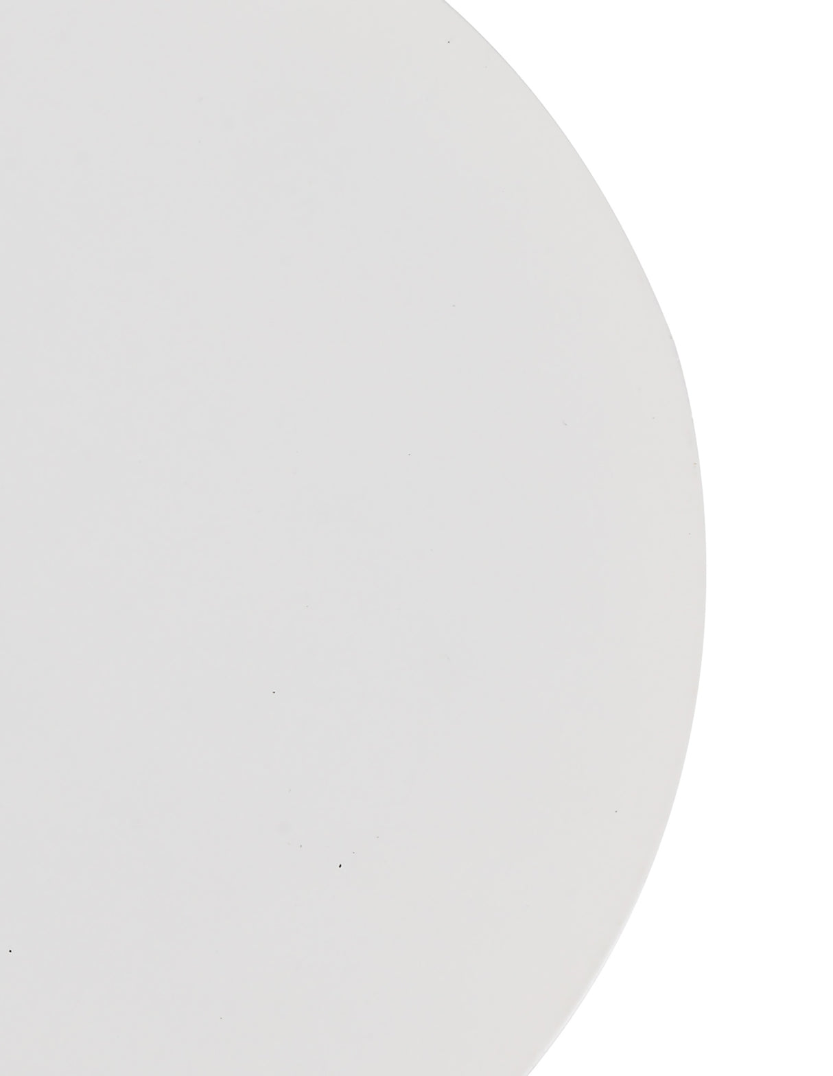 Proctor 200mm Non-Electric Round Plate, Sand White