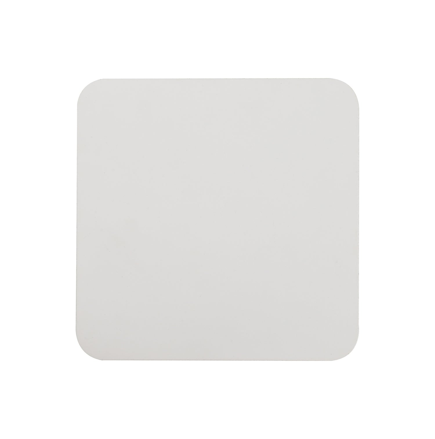 Proctor 200mm Non-Electric Square Plate, Sand White