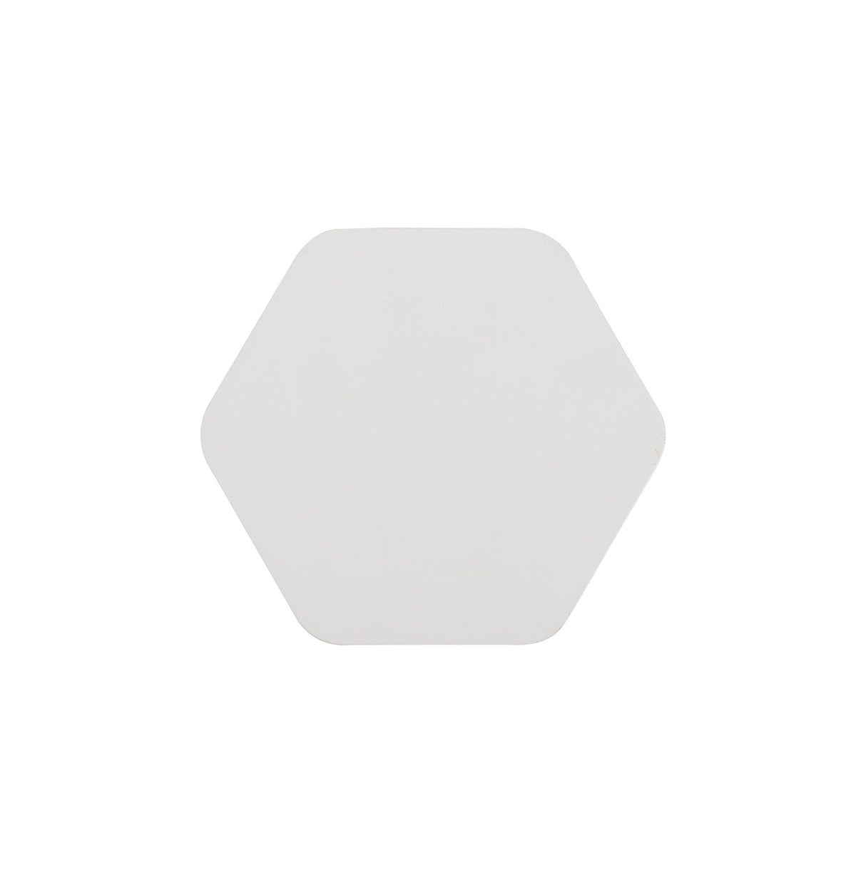 Proctor 150mm Non-Electric Heagonal Plate, Sand White