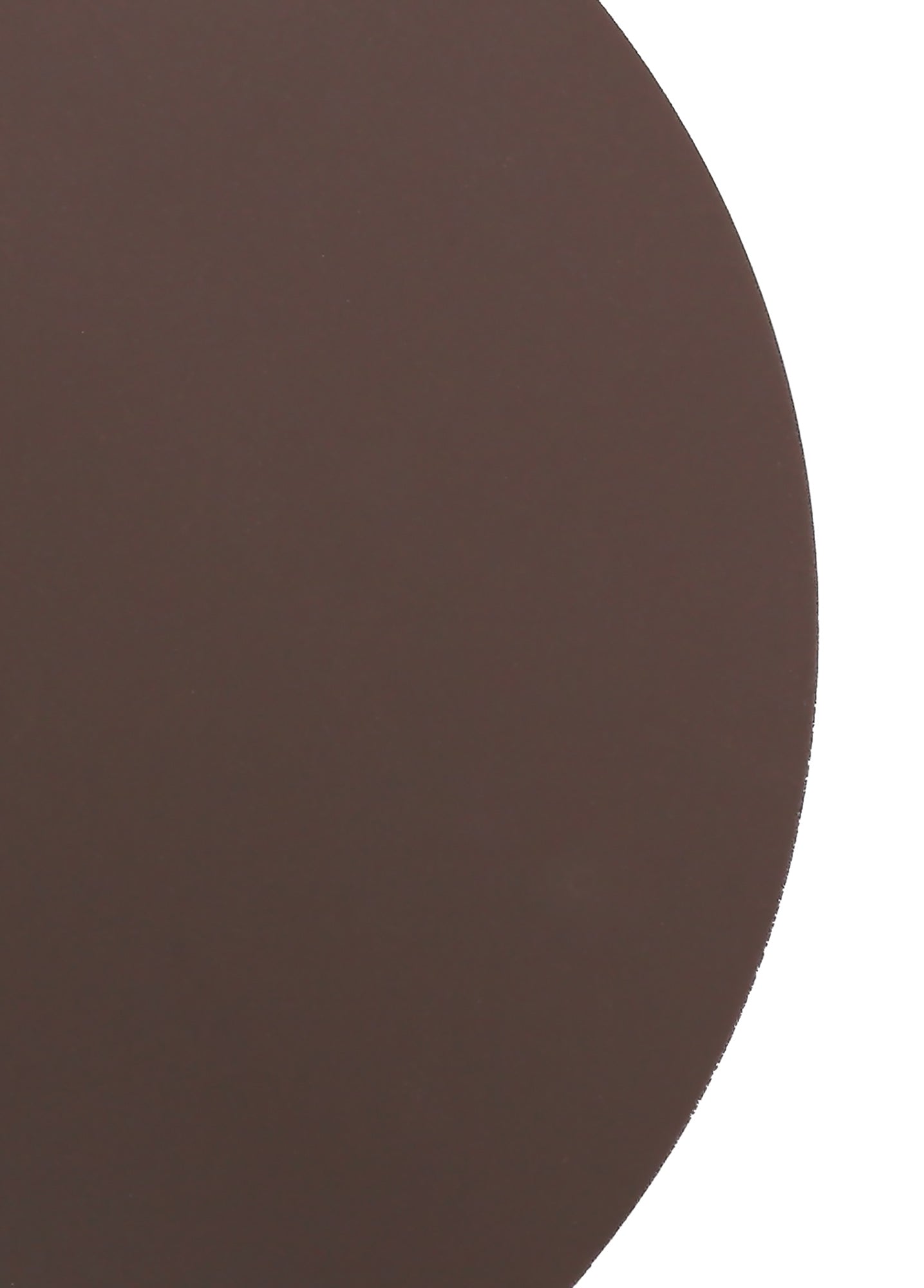 Proctor 200mm Non-Electric Round Plate, Coffee
