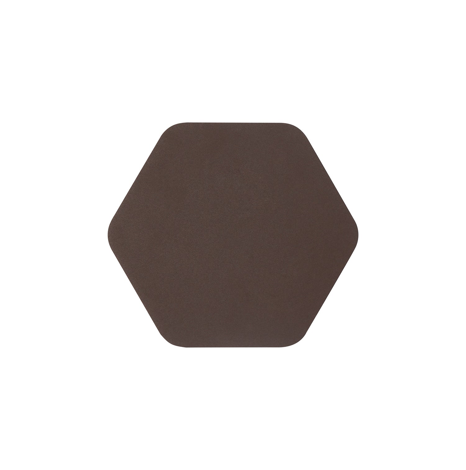 Proctor 150mm Non-Electric Heagonal Plate, Coffee