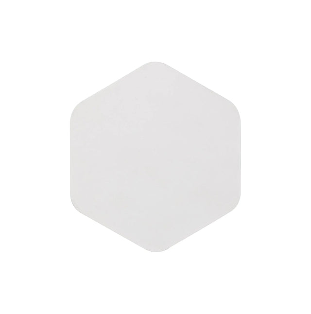 Proctor Magnetic Base Wall Lamp, 12W LED 3000K 20cm Vertical Hexagonal, Sand White