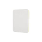 Proctor Magnetic Base Wall Lamp, 12W LED 3000K 20/19cm Square Centre, Sand White/Acrylic Frosted Diffuser