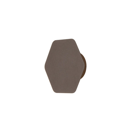Proctor Magnetic Base Wall Lamp, 12W LED 3000K 15cm Horizontal Hexagonal, Coffee