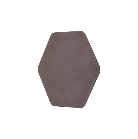 Proctor Magnetic Base Wall Lamp, 12W LED 3000K 20cm Horizontal Hexagonal, Coffee