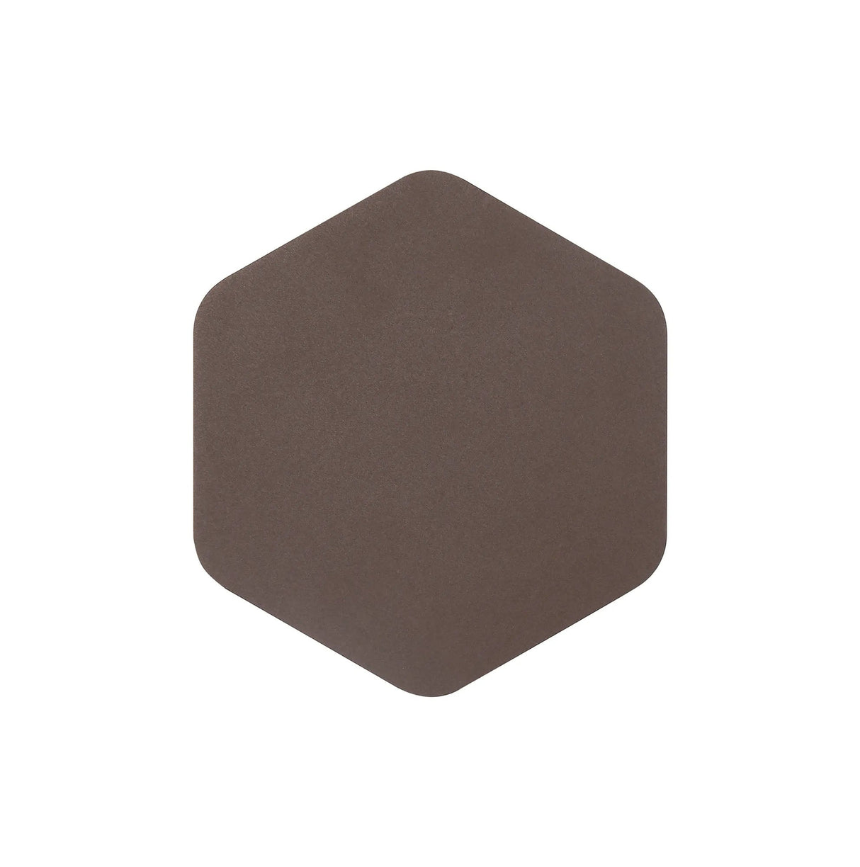 Proctor Magnetic Base Wall Lamp, 12W LED 3000K 20cm Vertical Hexagonal, Coffee