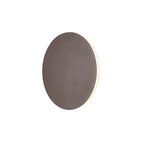 Proctor Magnetic Base Wall Lamp, 12W LED 3000K 20/19cm Centre, Coffee/Acrylic Frosted Diffuser