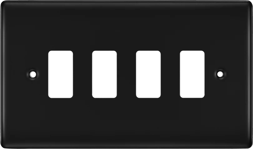 BG Nexus 4g Front Plate Matt Black - RNFB4