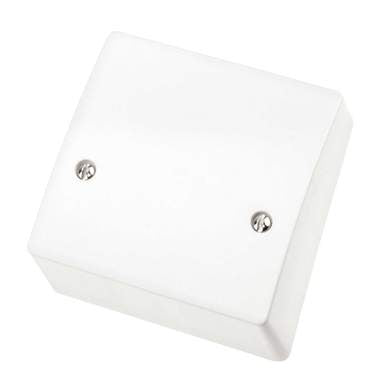 Scolmore Click Mode 45A 1 Gang Cooker Connection Unit White