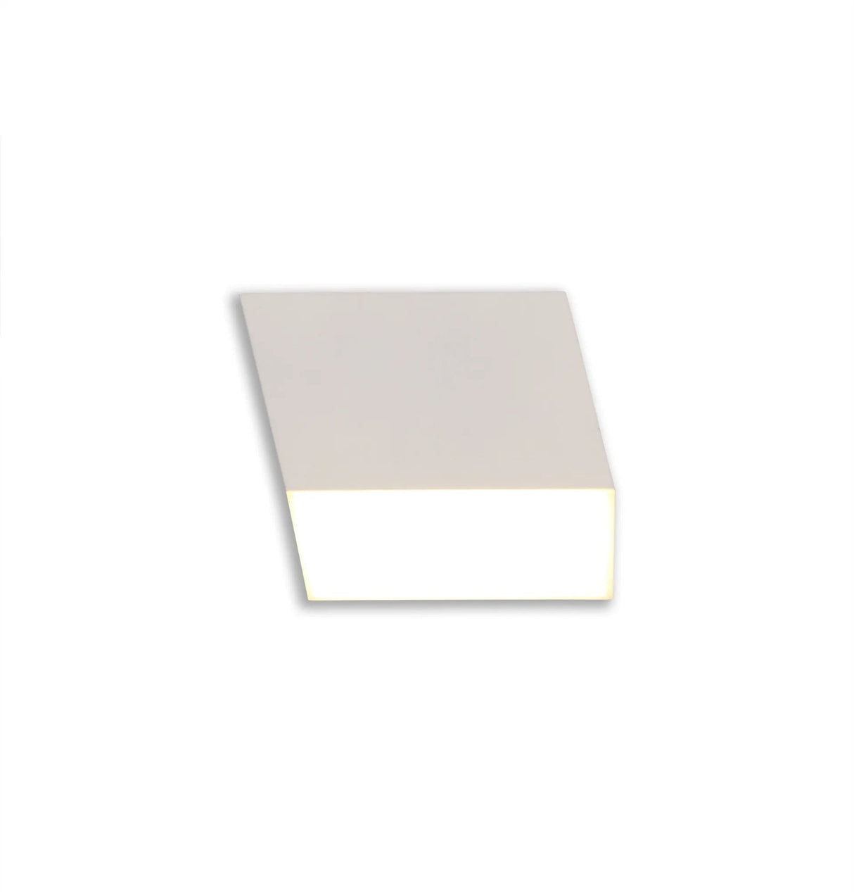 Steels Spotlight 10.5cm Square 10W LED, 3000K, Sand White