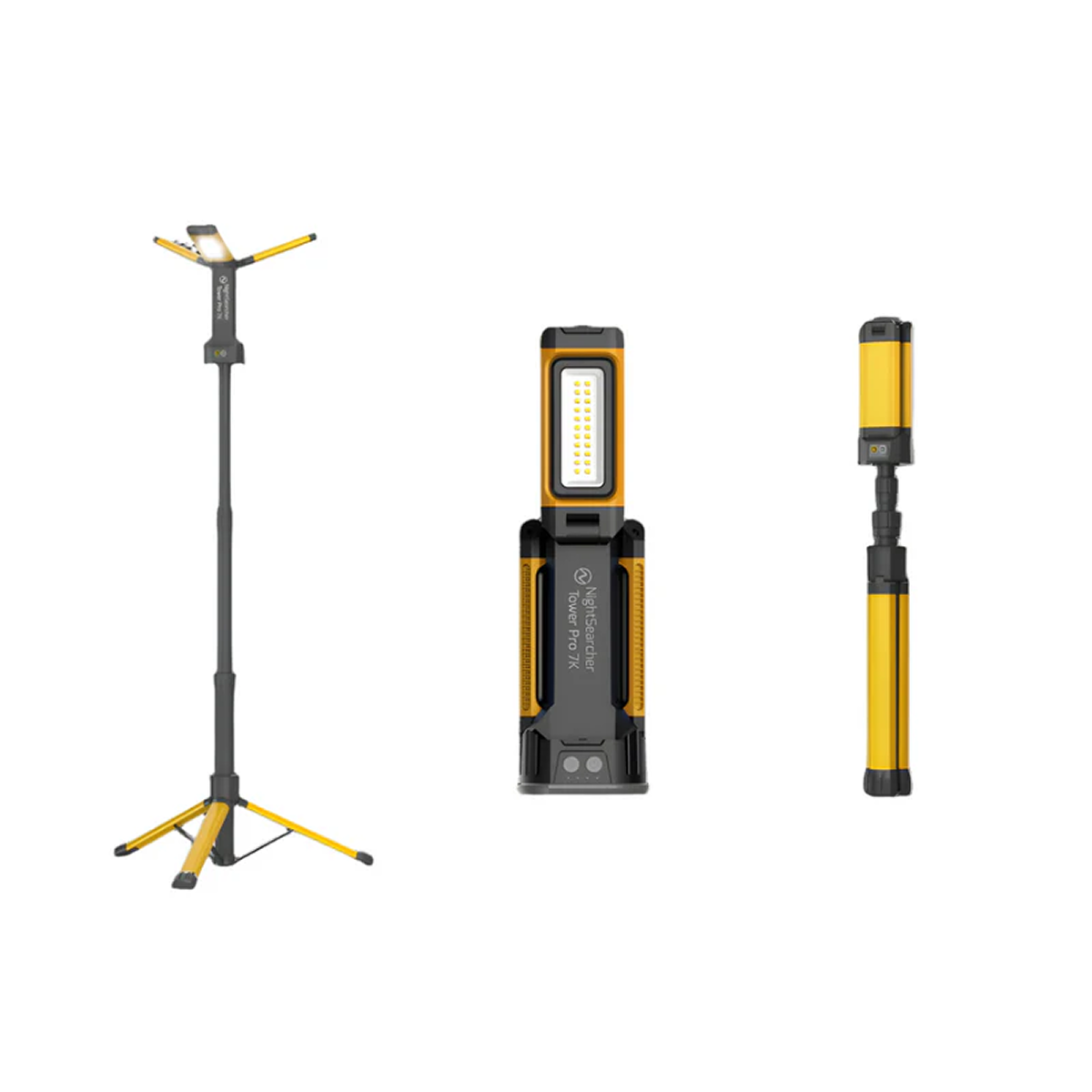 Tower Pro 7K | 7000 Lumens | Rechargeable Work Light - NSTOWERPRO-7K