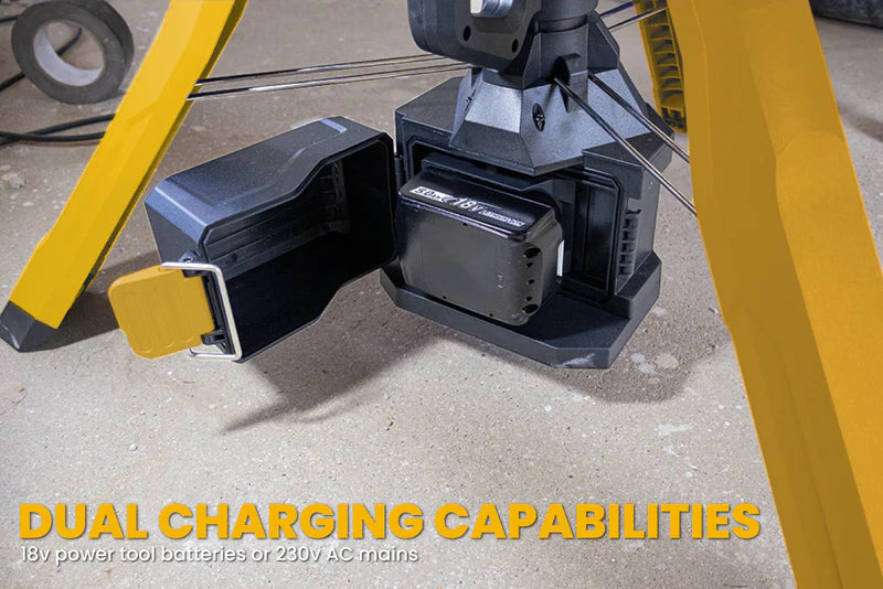 Tower TriStar Connect | Hybrid (Powertool battery +AC) Light - NSTRISTARCONNECT