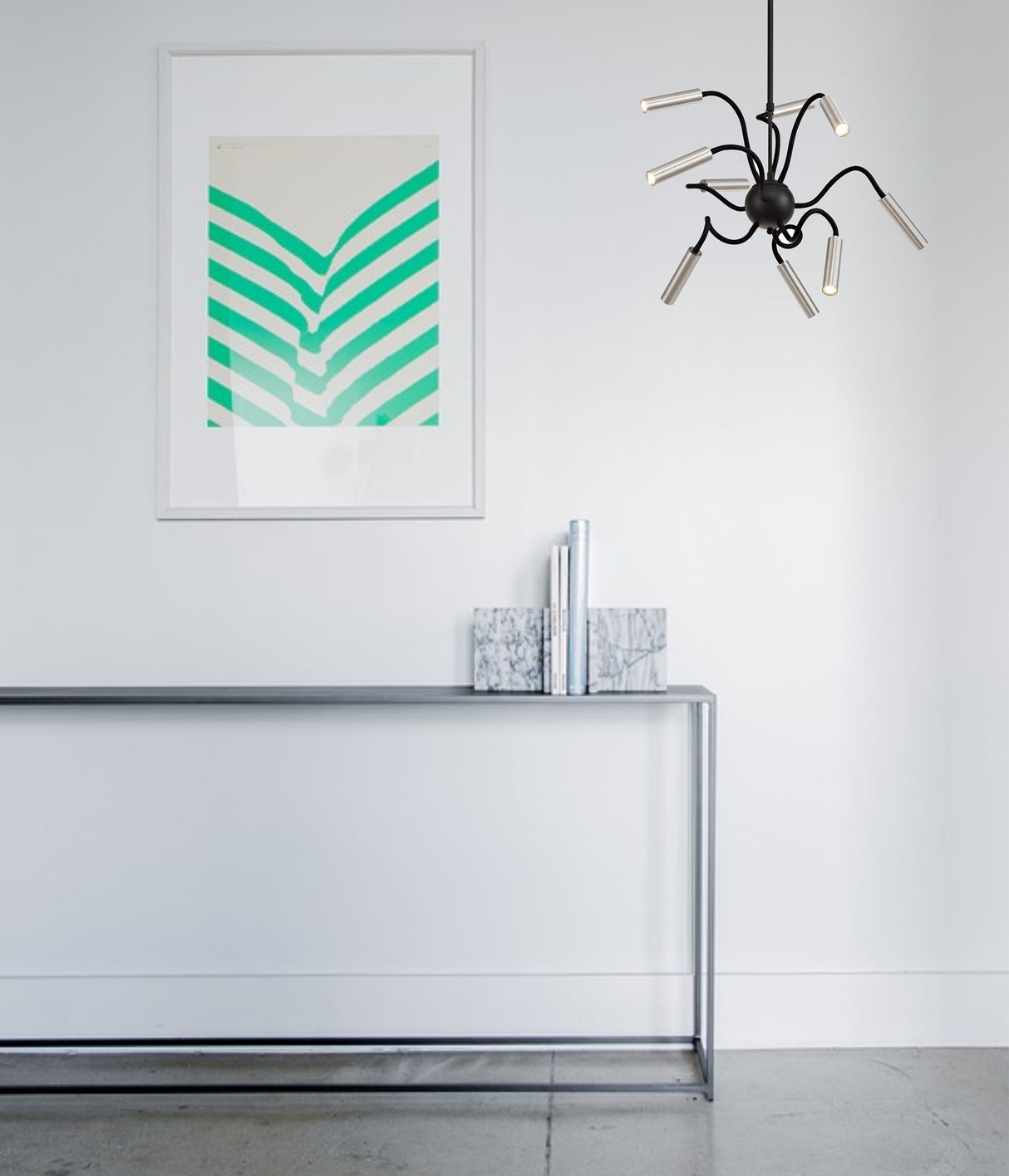 Ursemsen Table Lamp, 1 Light Adjustable Switched, 1 x 7W LED, 3000K, 436lm, Black/Satin Copper, 3yrs Warranty