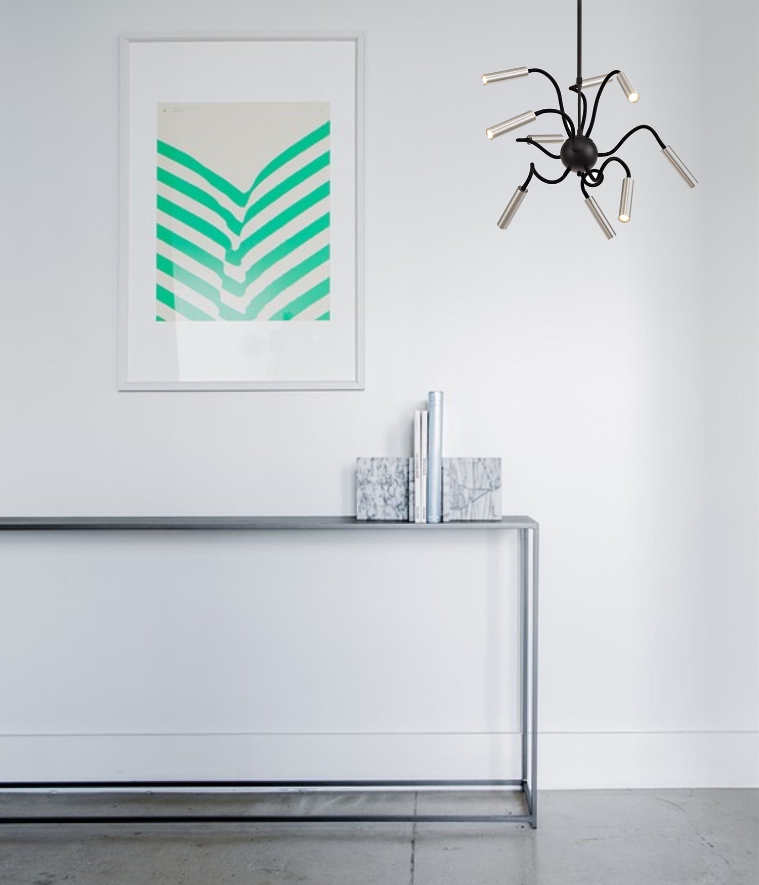 Ursemsen Table Lamp, 1 Light Adjustable Switched, 1 x 7W LED, 3000K, 436lm, Black/Satin Copper, 3yrs Warranty