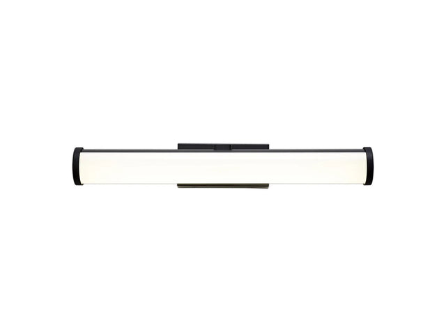 Wallace Wall Lamp Over Mirror, 12W LED, 4000K, IP44,Sand Black