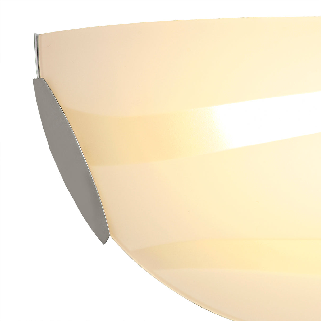 Whitworth Wall Lamp, 1 x 12W LED, 3000K, 780lm, Polished Chrome/White, 3yrs Warranty