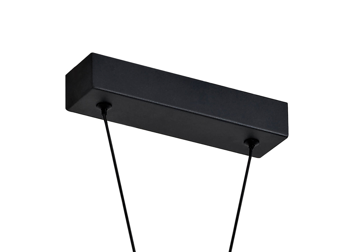 Younger Pendant 1 Light, 1 x 3W LED, 3000K, 110lm, Sand Black/Grey, 3yrs Warranty