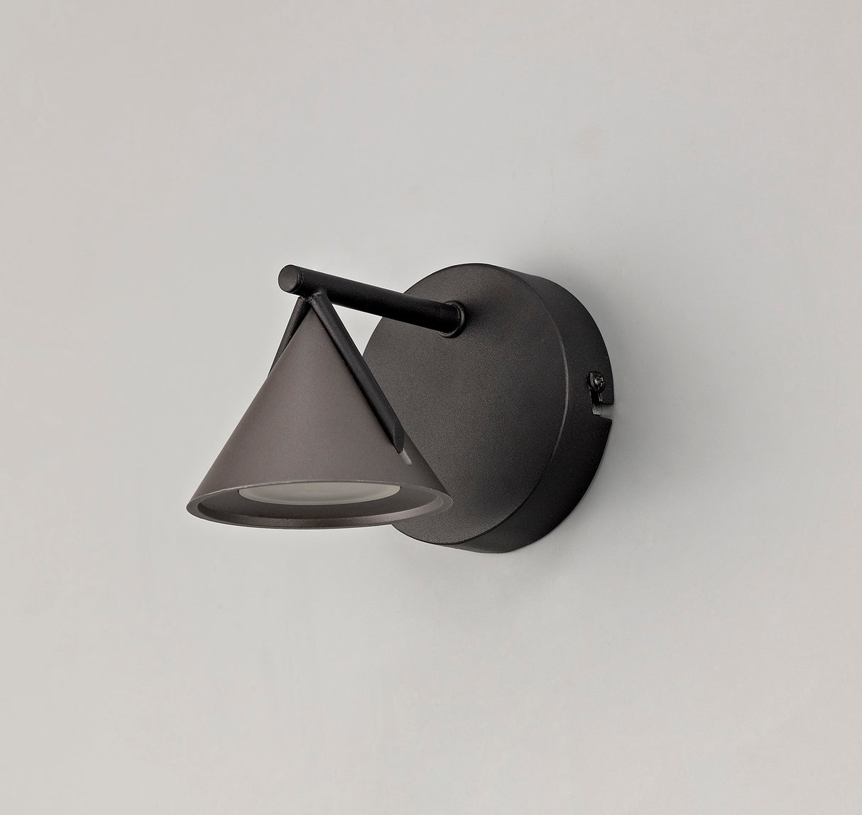 Younger Wall Lamp 1 Light, 1 x 3W LED, 3000K, 110lm, Sand Black/Grey, 3yrs Warranty