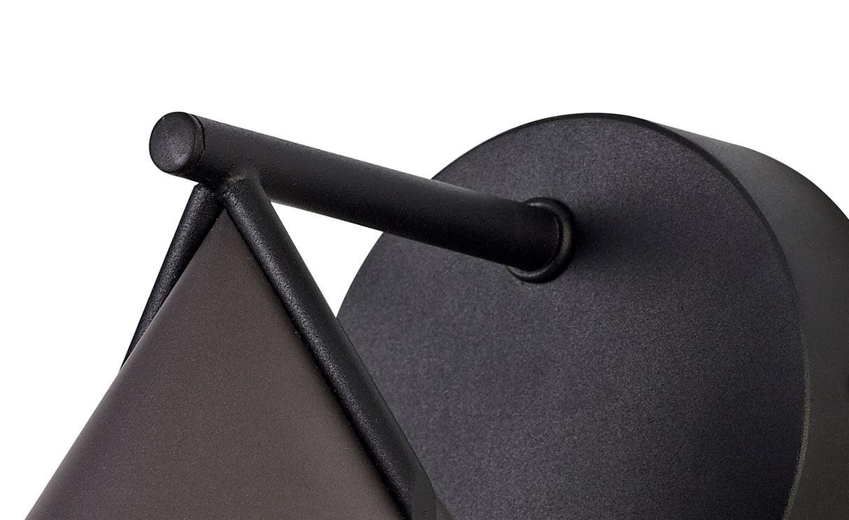 Younger Wall Lamp 1 Light, 1 x 3W LED, 3000K, 110lm, Sand Black/Grey, 3yrs Warranty