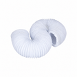 100mm / 4″ Flexible PVC Ventilation Ducting – 3m Length – White