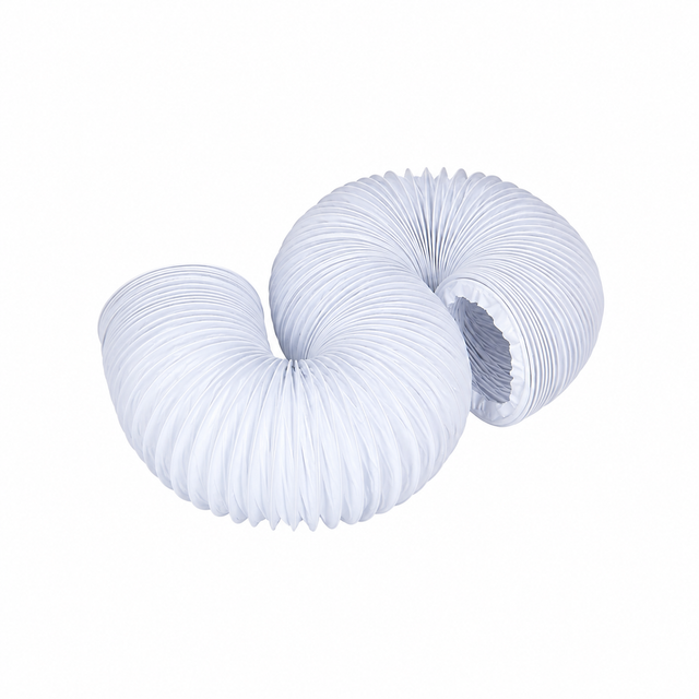 100mm / 4″ Flexible PVC Ventilation Ducting – 3m Length – White