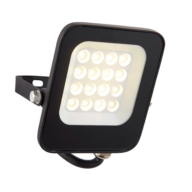 Saxby Guard 10W LED Floodlight 900lm 4000K Cool White IP65 Matt Black – 107632