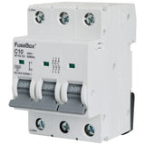 FuseBox C Type MCB 10Ka Triple pole - Various