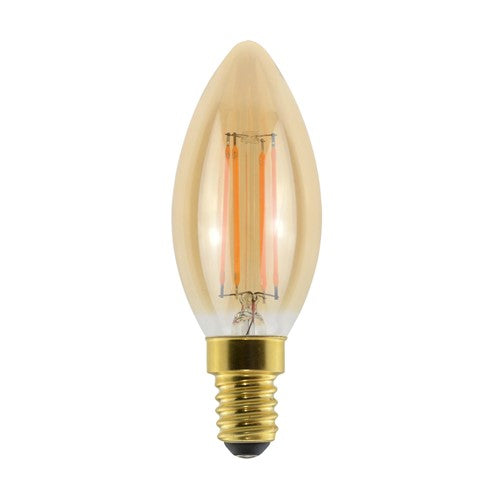 SUNSET VINTAGE FILAMENT CANDLE BULB E14 470LM 3.4W 2200K DIMMABLE 300 BEAM ILCANDE14D096