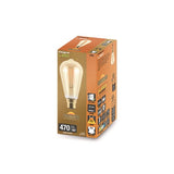 ILST64B22D005 - SUNSET VINTAGE FILAMENT ST64 BULB B22 470LM 3.4W 2200K DIMMABLE 300 BEAM AMBER INTEGRAL