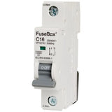 FuseBox C Type MCB 10Ka Single pole - Various