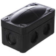 Wiska Combi 206/E PVC Adaptable Box IP67 Black