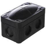 Wiska Combi 206/E PVC Adaptable Box IP67 Black