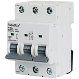FuseBox C Type MCB 10Ka Triple pole - Various