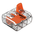 Wago 221-613 Compact 3 Way Connector 6mm Terminal Block