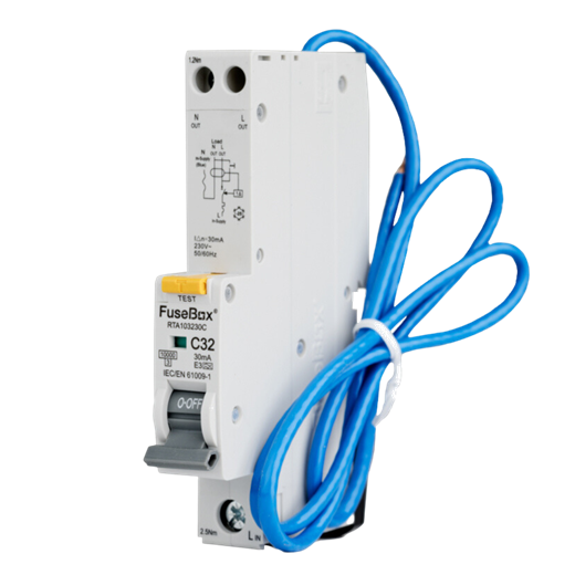 FuseBox RCBO C Curve 10kA 30mA Type A - Various