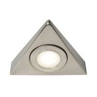 Culina Farho LED CCT Triangle Under Cabinet Light Satin Nickel | CUL-35861