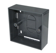 1 Gang 32mm Surface Back Box, Black - 3L32BK