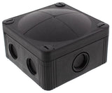 Wiska COMBI 407 PVC Adaptable Box IP66 black