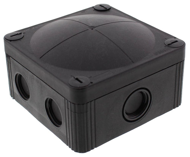 Wiska COMBI 407 PVC Adaptable Box IP66 black