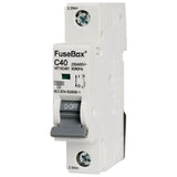FuseBox C Type MCB 10Ka Single pole - Various