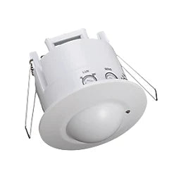 Zinc Thea White Stealth Microwave Sensor IP20 1200W 240V        ZN-29187-WHT